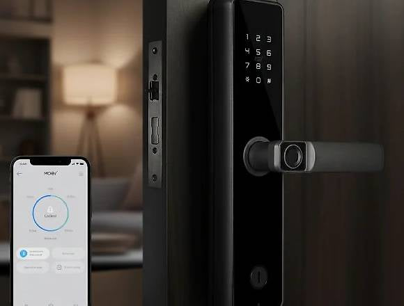 Serrure Intelligente MOES - Sécurisez votre maison à distance!